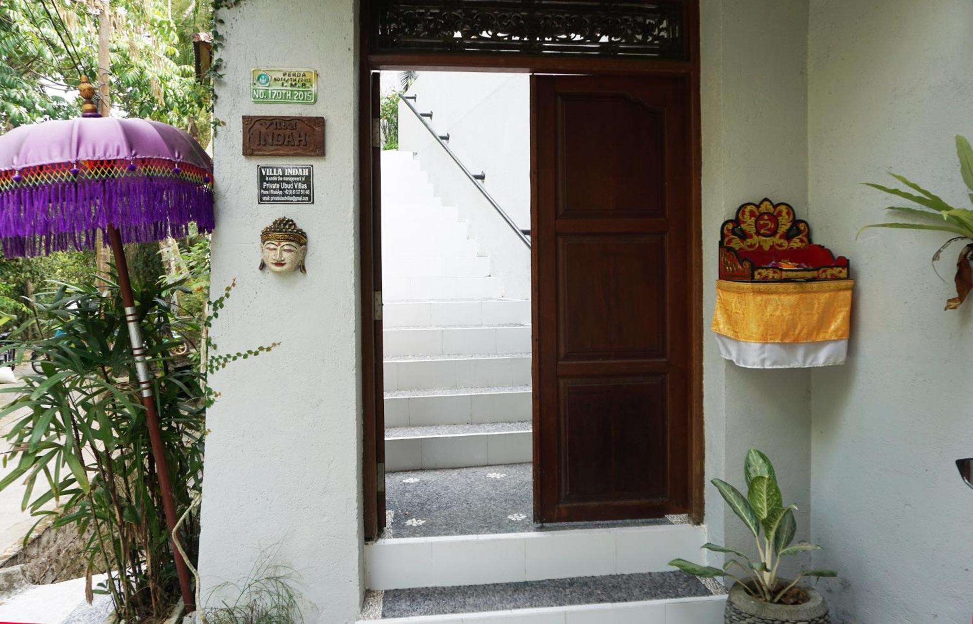 Villa Indah Ουμπούντ Εξωτερικό φωτογραφία
